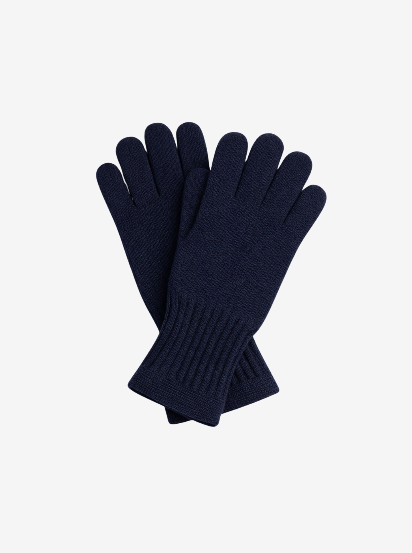 Dark Navy Cashmere Gloves