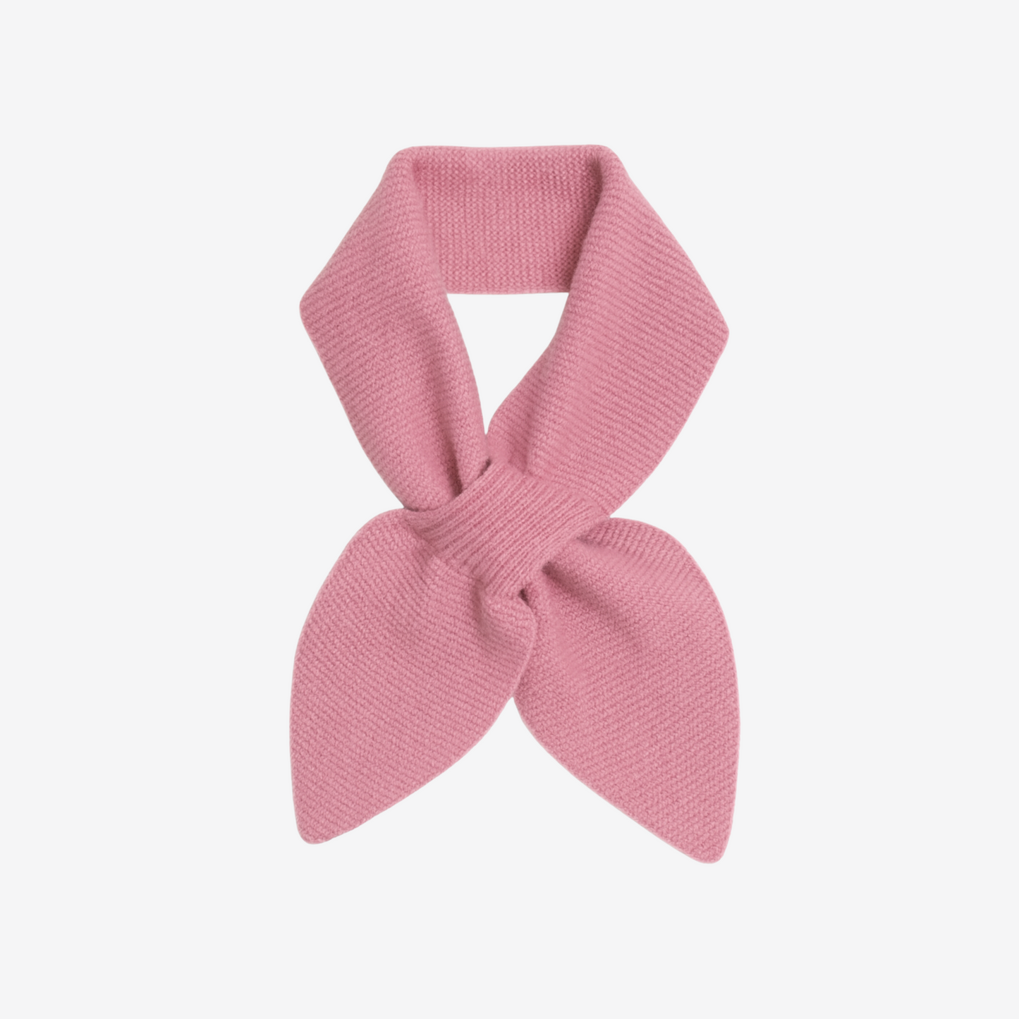dusty pink neck cashmere scarf
