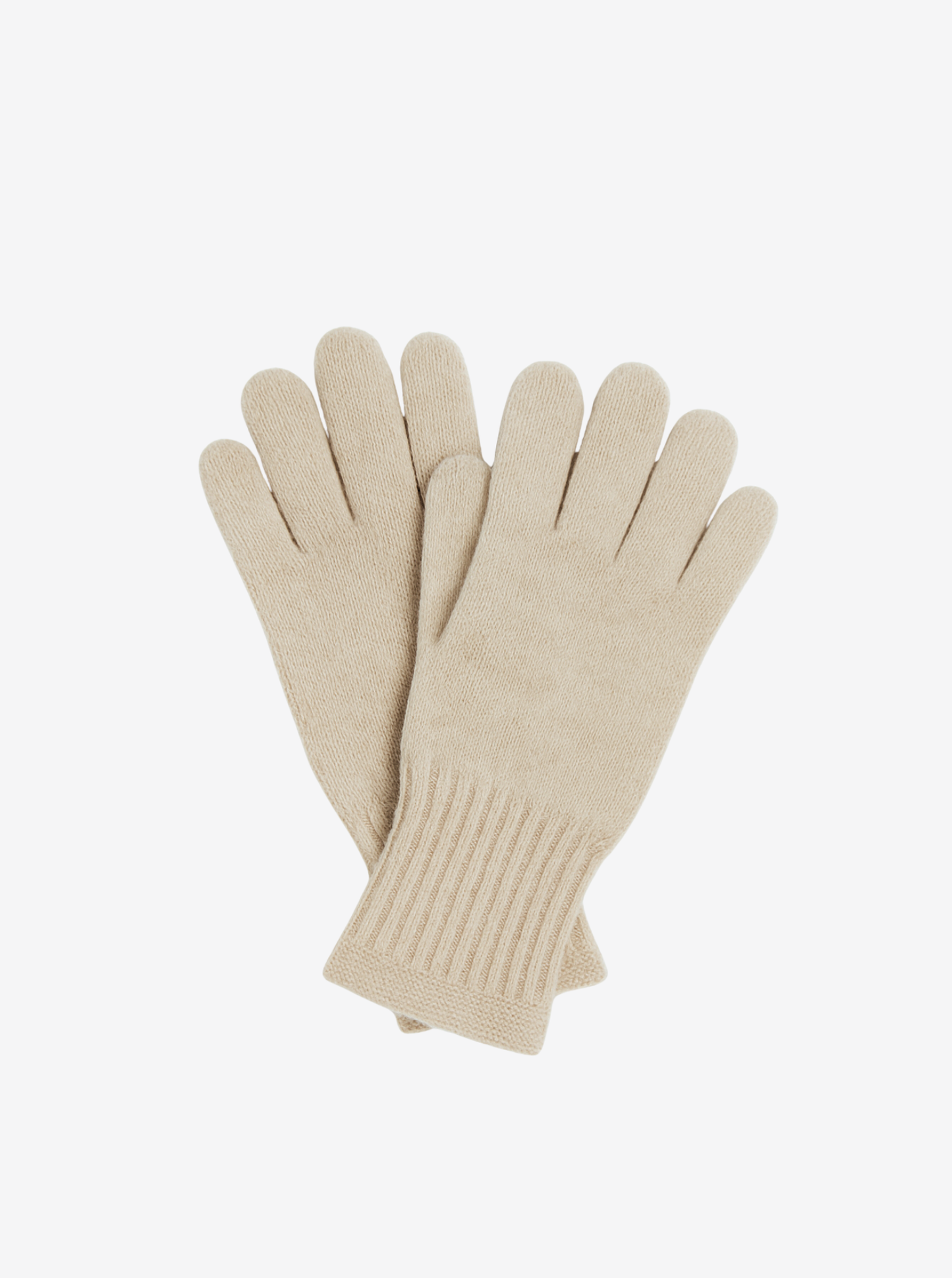 Light Brown Cashmere Gloves