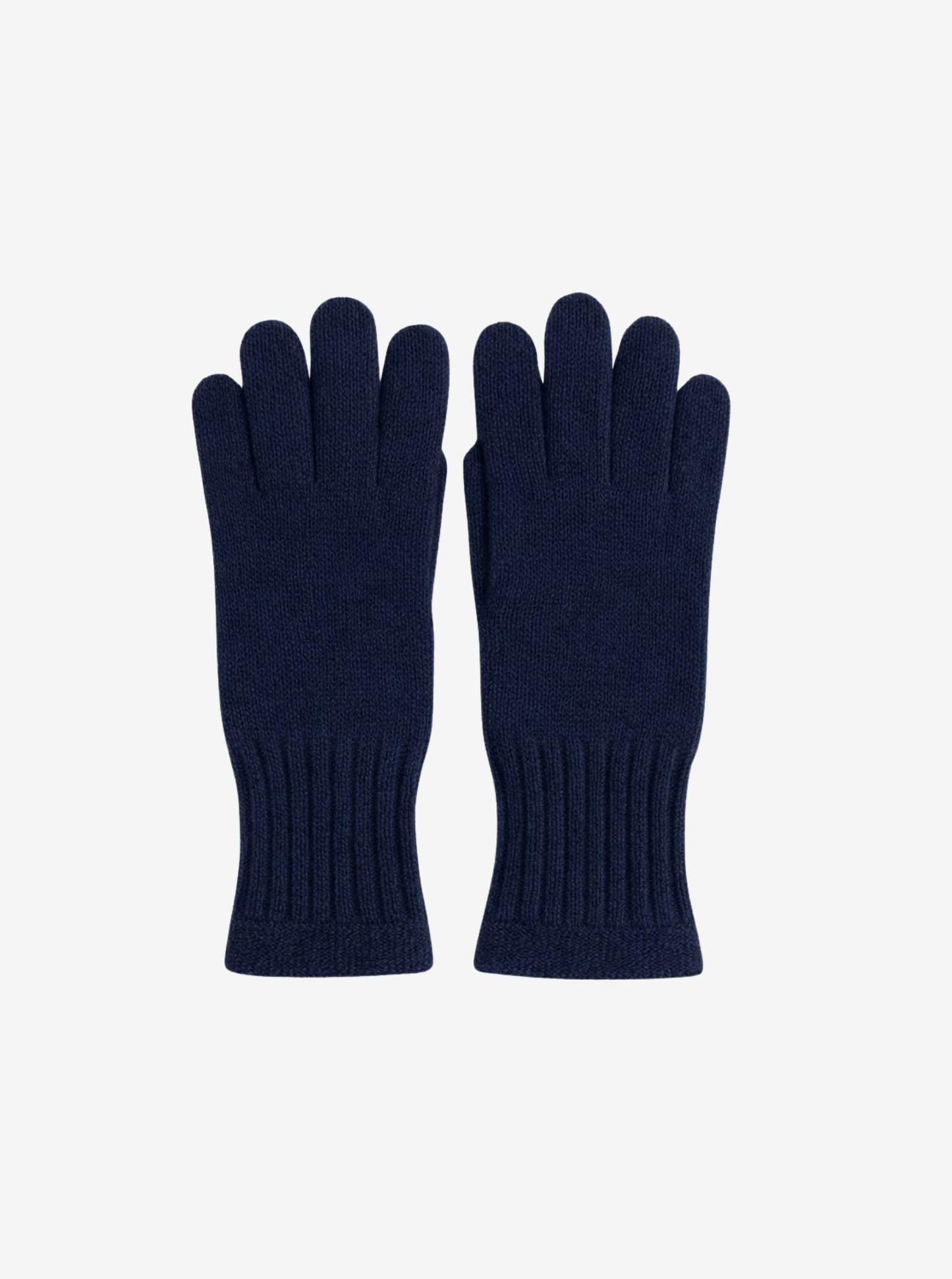 Dark Navy Cashmere Gloves
