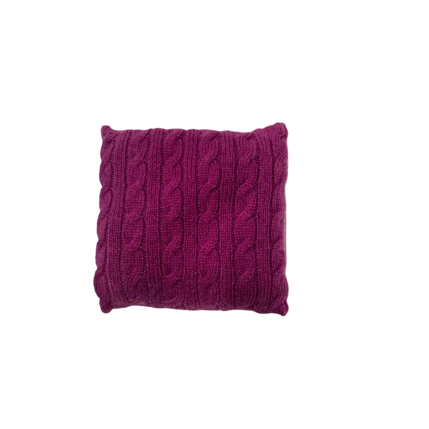 Cable Knit Mini Lavender Cushion