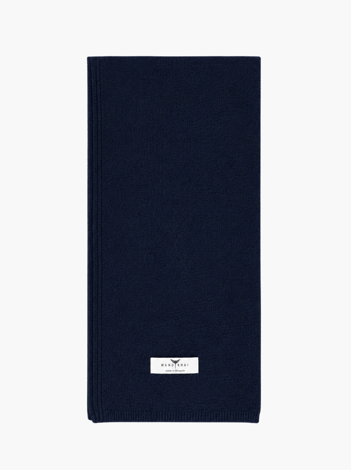 Navy cashmere scarf 