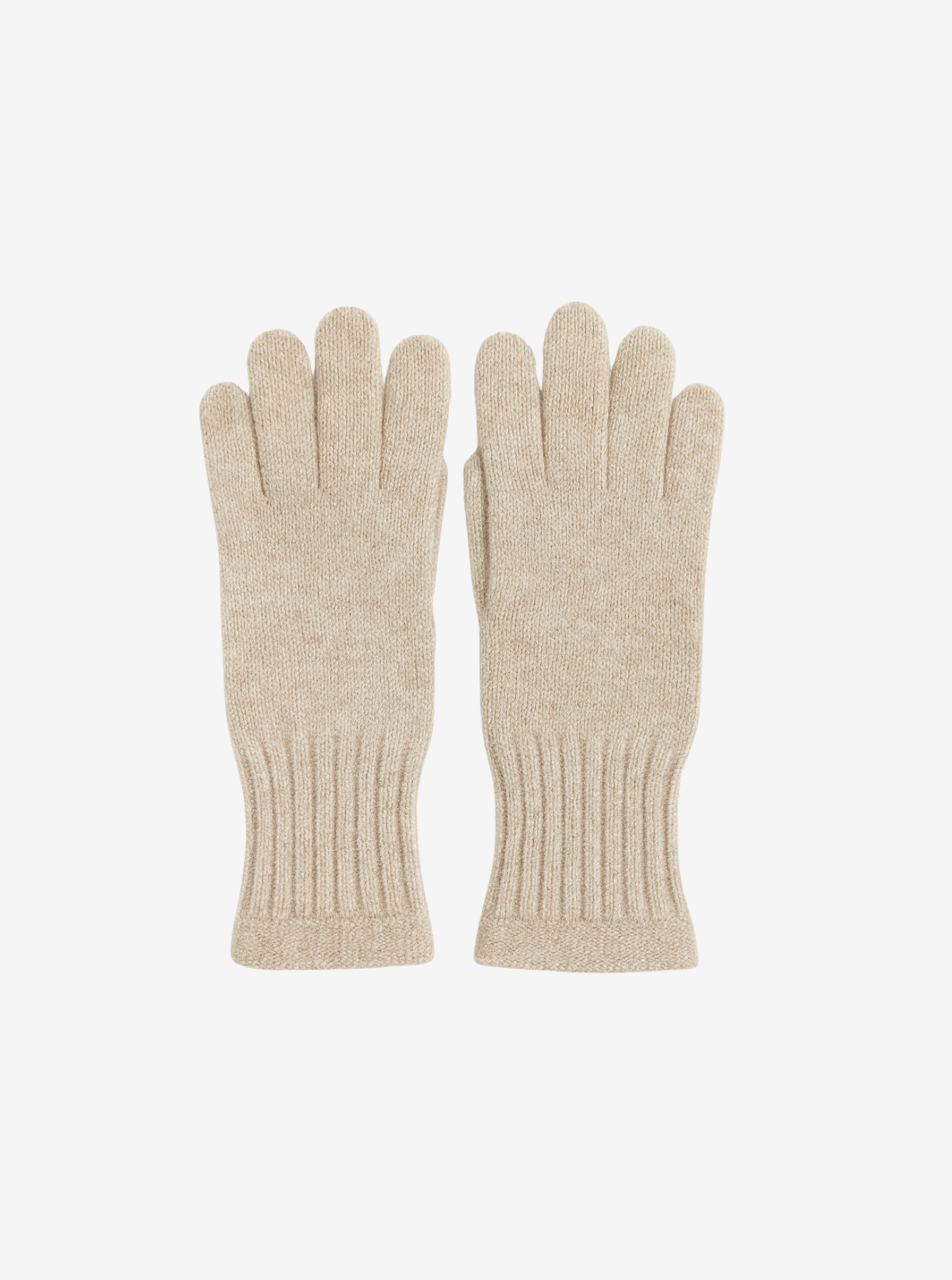 Light Brown Cashmere Gloves