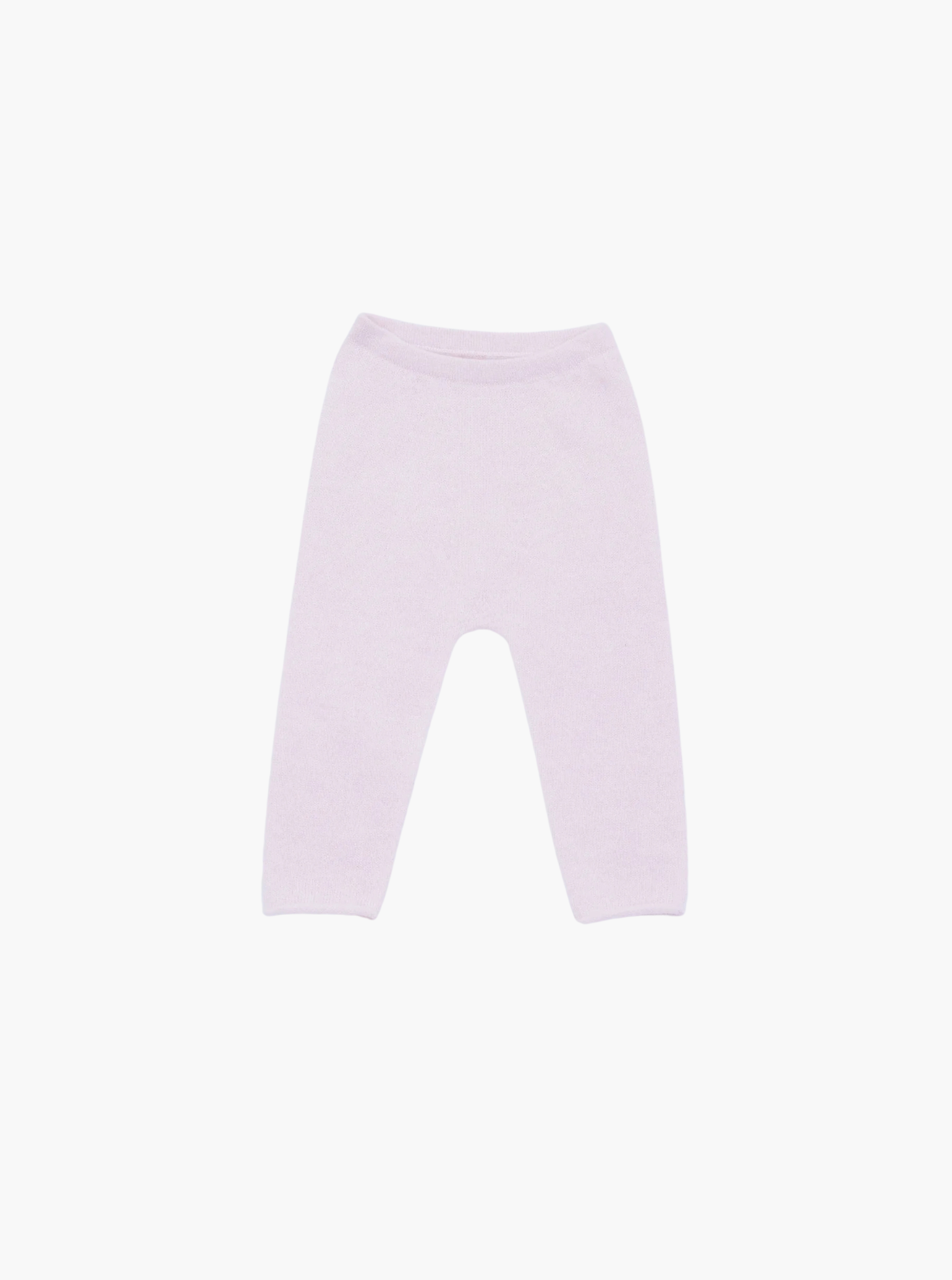 Light pink baby cashmere leggings