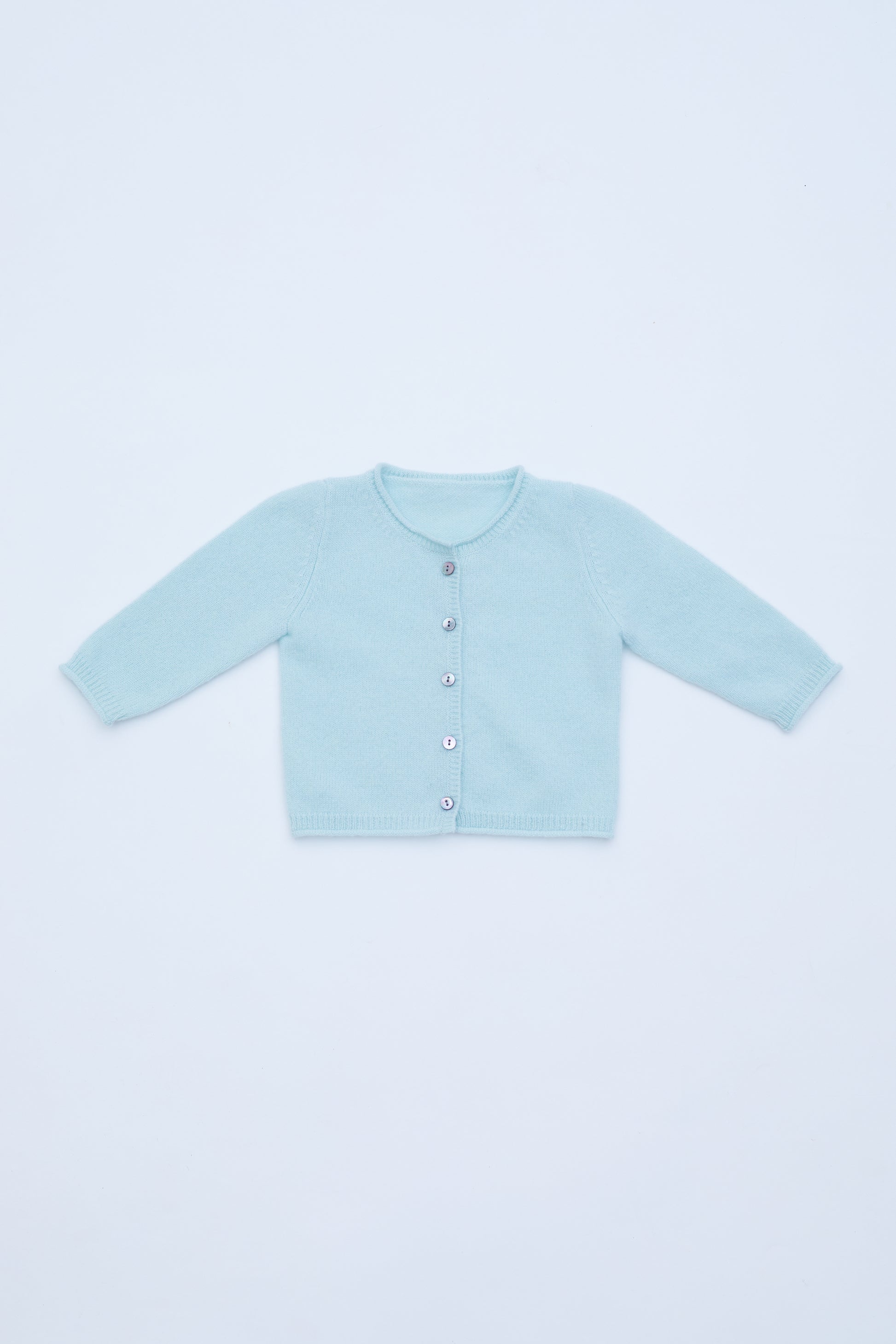 Mint Green baby cashmere cardigan