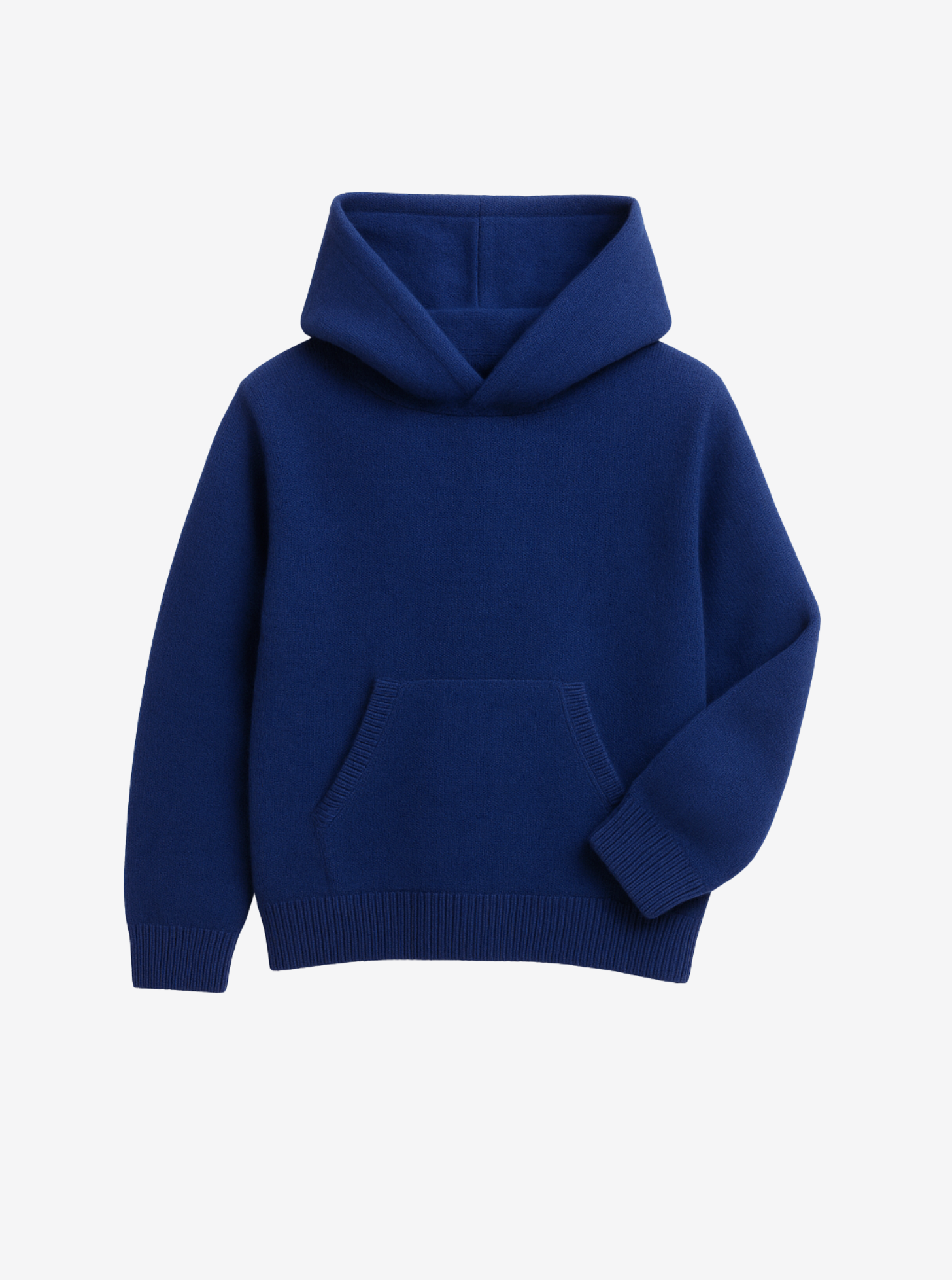 navy blue cashmere baby hoodie