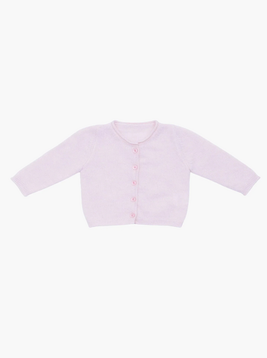 Light Pink Baby Cashmere Knit Cardigan