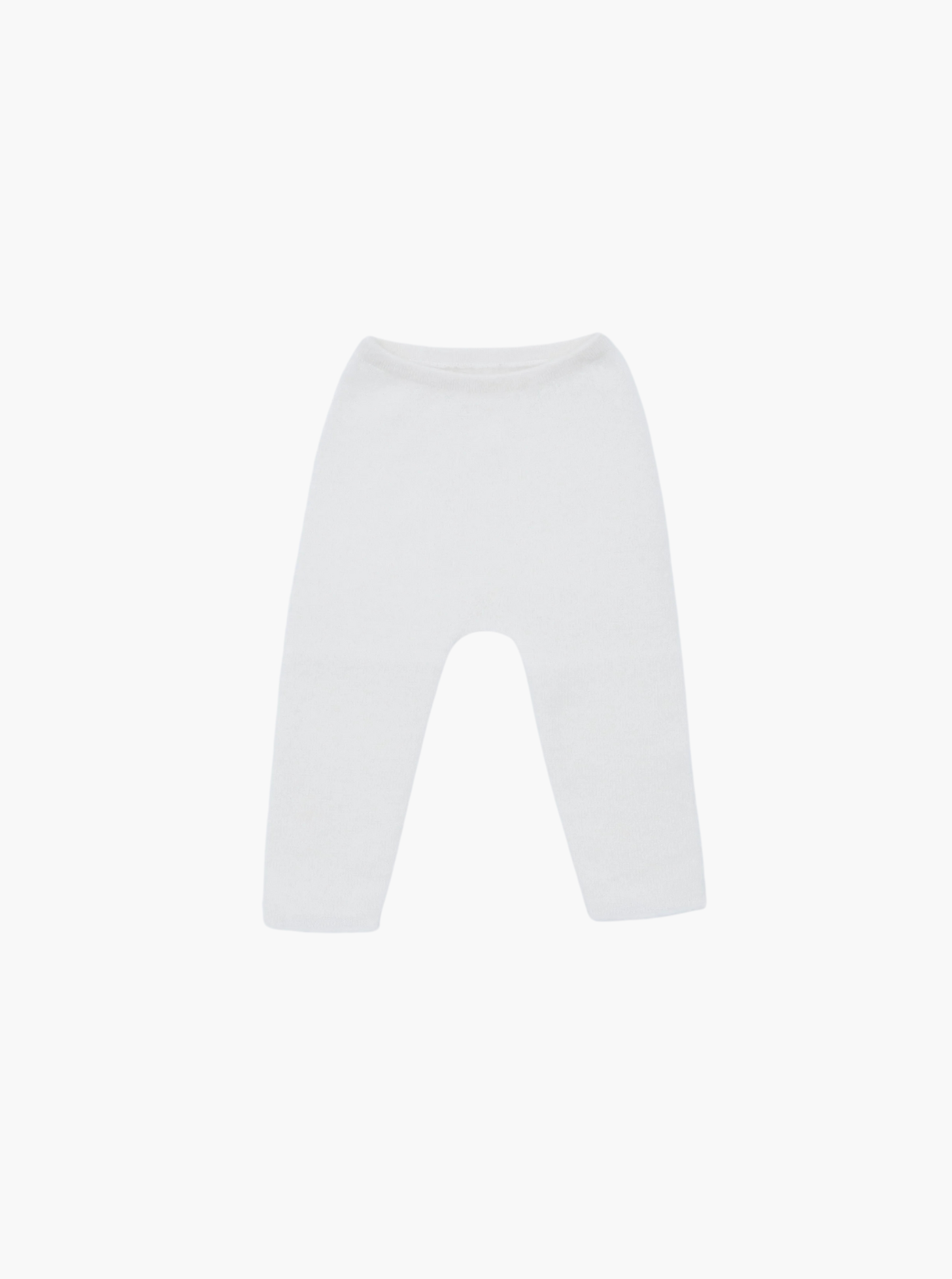 white baby cashmere leggings 